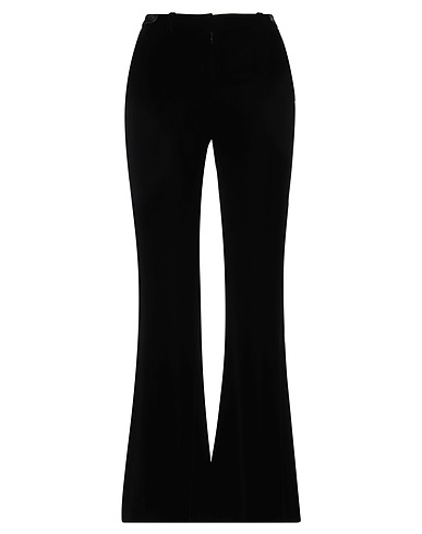 NINA RICCI Casual trouser Black 69% Viscose, 31% Cupro