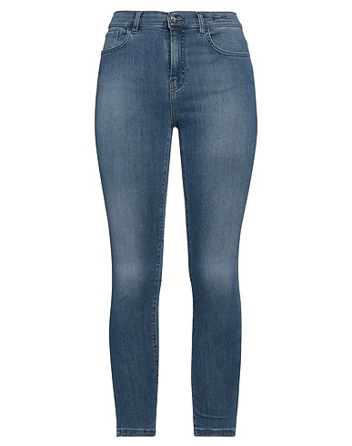 MARELLA Denim pants Blue 46% Cotton, 36% Lyocell, 9% Modal, 7% Elastomultiester, 2% Elastane