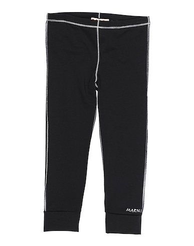 MARNI Casual trouser Black 90% Cotton, 10% Elastane