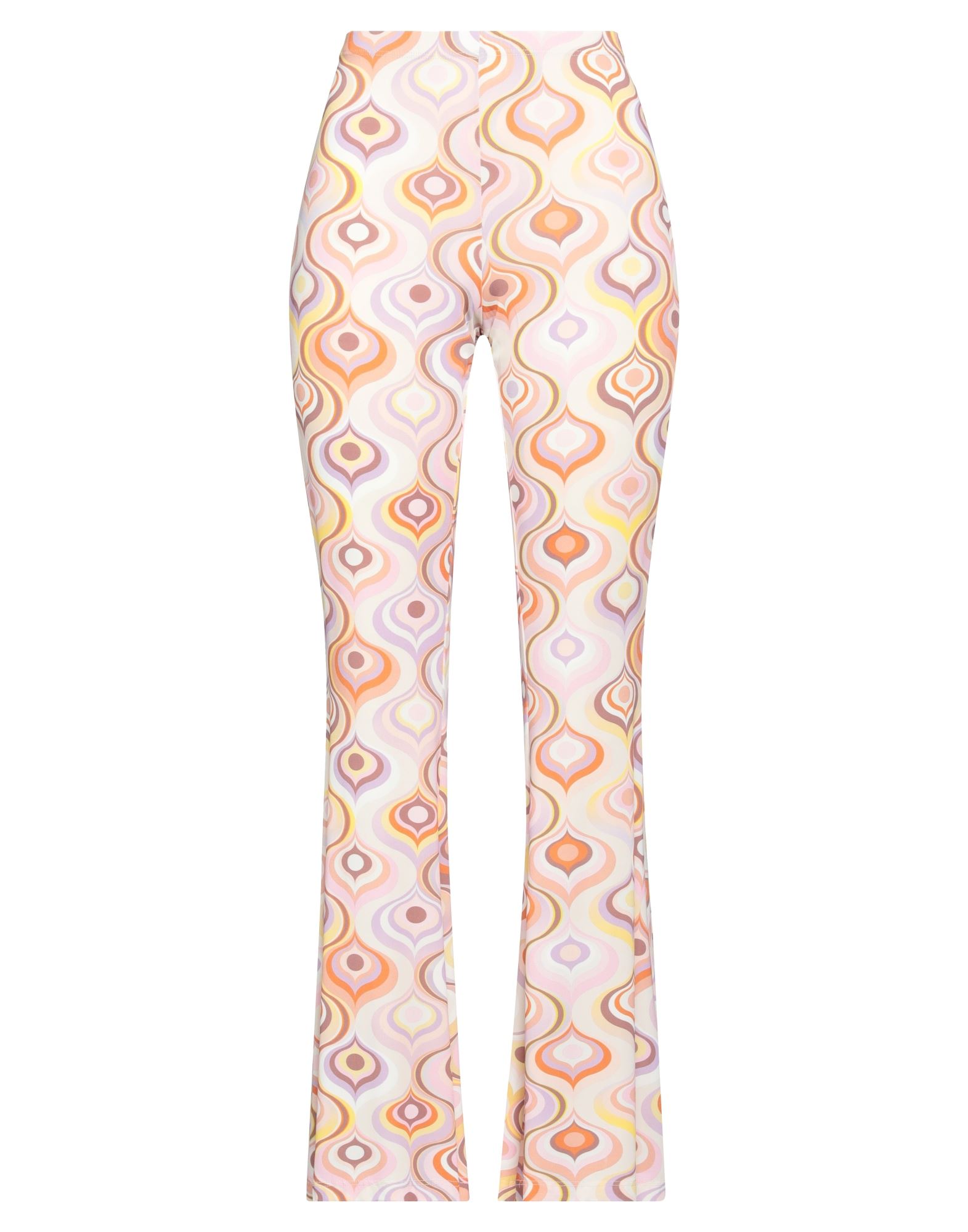 THE ABITO Milano Casual trouser Pink 92% Viscose, 8% Elastane