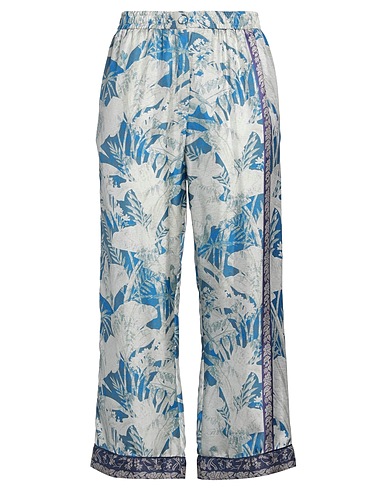 PIERRE-LOUIS MASCIA Casual pants Blue 100% Silk