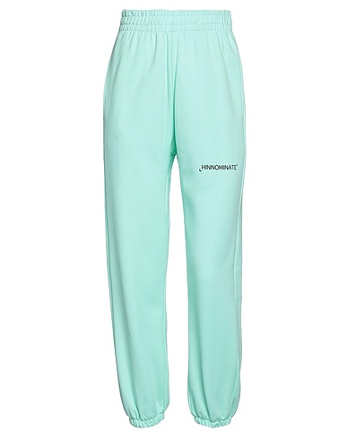 HINNOMINATE Casual pants Light green 100% Cotton