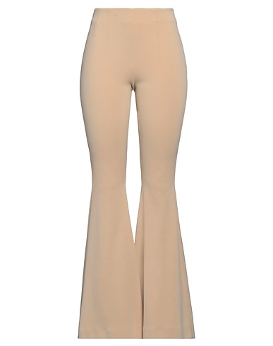 ANNARITA N Casual trouser Beige 50% Polyester, 44% Nylon, 6% Elastane
