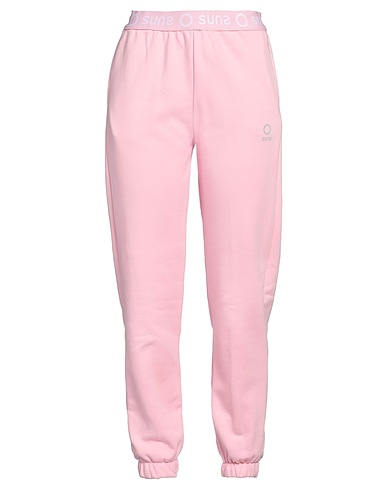 SUNS BOARDS Casual pants Pink 88% Cotton, 12% Polyester