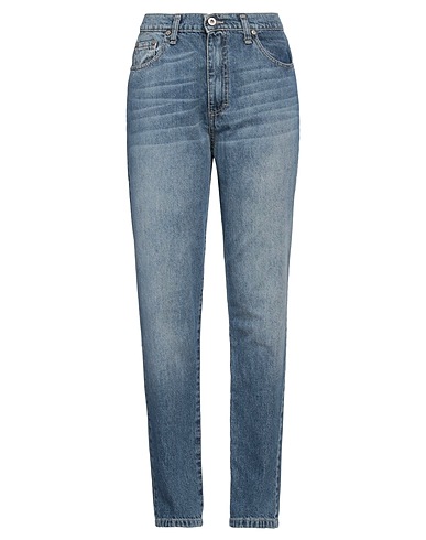 PLEASE Denim pants Blue 100% Cotton