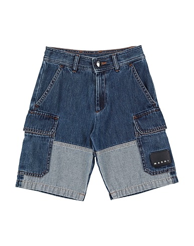 MARNI Denim shorts Blue 100% Cotton