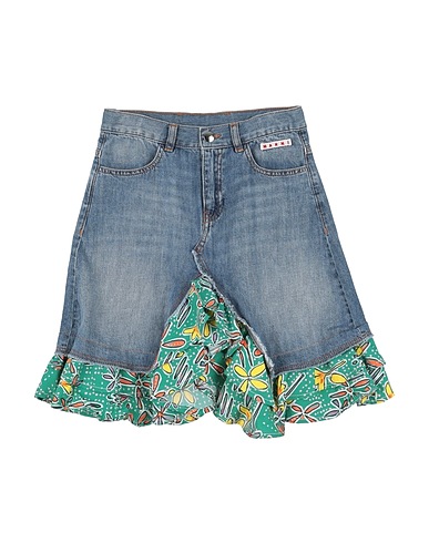 MARNI Denim skirt Blue 100% Cotton