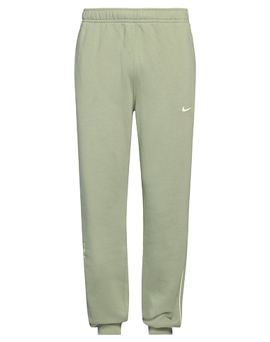 NIKE Casual pants Sage green 82% Cotton, 18% Polyester