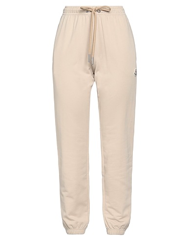 MONCLER Athletic pant Beige 100% Cotton