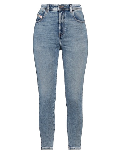 DIESEL Denim pants Blue 97% Cotton, 2% Elastomultiester, 1% Elastane