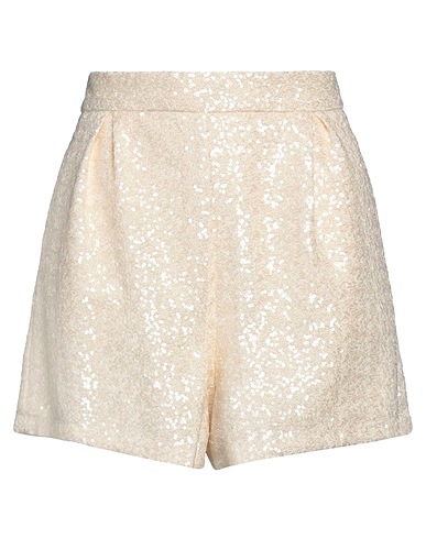 VICOLO Shorts & Bermuda Ivory 95% Polyester, 5% Elastane