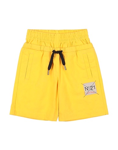 N°21 Shorts & Bermuda Yellow 100% Cotton