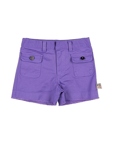 N°21 Shorts & Bermuda Viola 97% Cotone, 3% Elastan