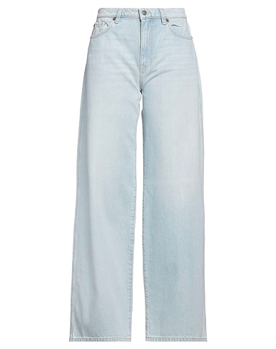 ACTITUDE by TWINSET Denim trousers Blue 100% Cotton