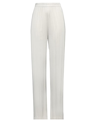 ALESSIA SANTI Casual pants Light grey 97% Viscose, 3% Elastane