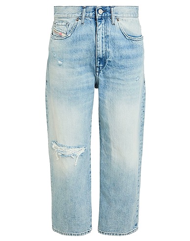 DIESEL Pantalones vaqueros Azul marino 100% Algodón