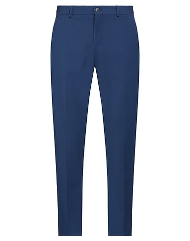 SELECTED HOMME Casual trouser Navy blue 50% Recycled polyester, 45% Viscose, 5% Elastane