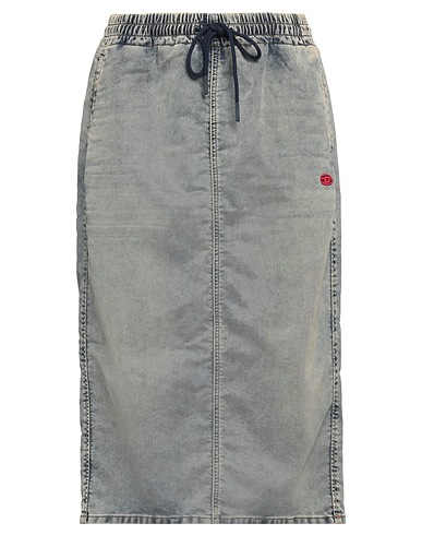 DIESEL Denim skirt Blue 52% Lyocell, 48% Cotton