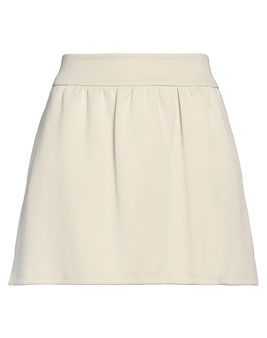 MAX MARA Mini skirt Ivory 60% Polyamide, 40% Cotton