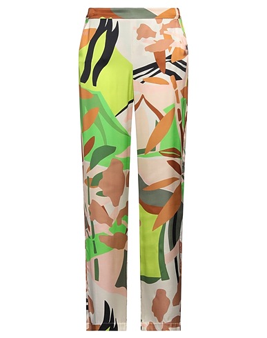 XANDRES Casual trouser Lime green 100% Viscose