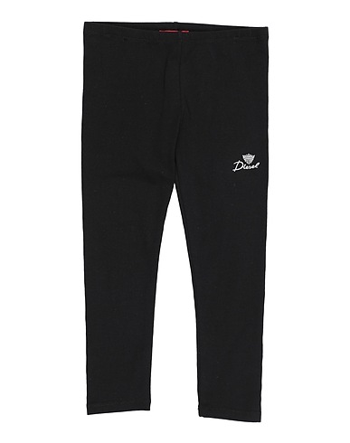 DIESEL Leggings Nero 95% Cotone, 5% Elastan
