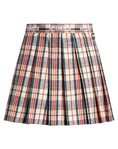 VETEMENTS Minirock Hellgrau 100% Baumwolle