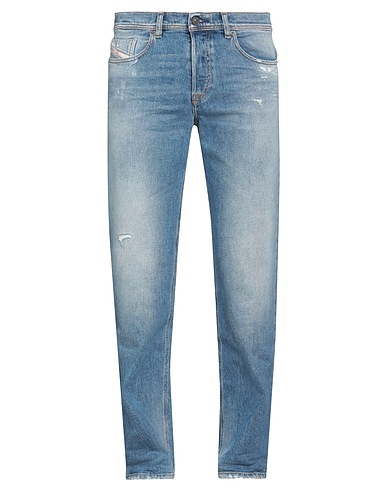 DIESEL Denim pants Blue 99% Cotton, 1% Elastane