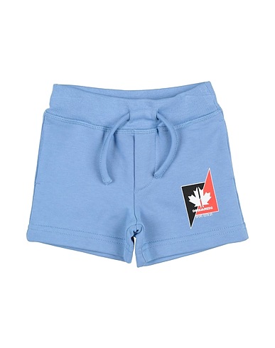 DSQUARED2 Shorts & Bermuda Light blue 100% Cotton