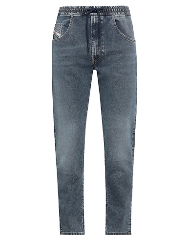 DIESEL Denim trousers Blue 77% Cotton, 19% Lyocell, 3% Elastane, 1% Other Fibres