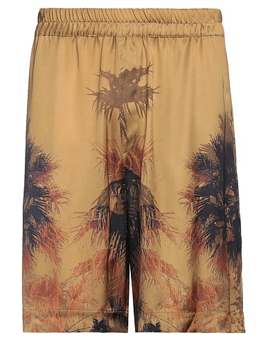 LANEUS Shorts & Bermuda Military green 100% Viscose