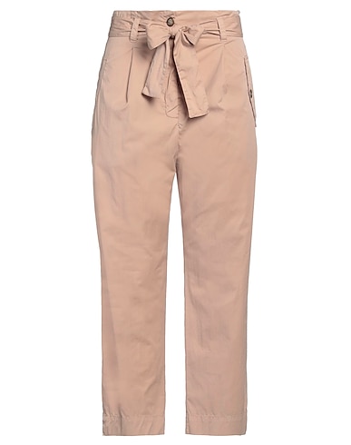 ALESSIA SANTI Pantalone Beige 66% Cotone, 31% Poliammide, 3% Elastan