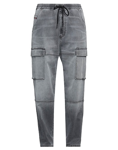 DIESEL Denim trousers Grey 52% Lyocell, 45% Cotton, 3% Elastane