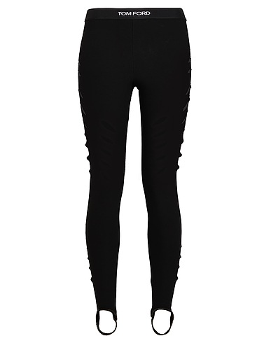 TOM FORD Leggings Black 75% Viscose, 17% Polyamide, 8% Elastane