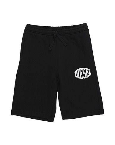 DIESEL Shorts & Bermuda Black 100% Cotton