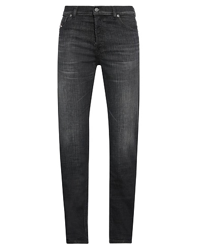 DIESEL Denim trousers Black 99% Cotton, 1% Elastane