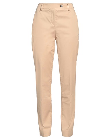 TRUSSARDI Casual pants Sand 97% Cotton, 3% Elastane