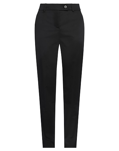 TRUSSARDI Casual trouser Black 97% Cotton, 3% Elastane