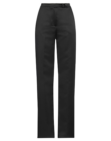 ALESSIA SANTI Casual trouser Black 100% Polyester, Elastane