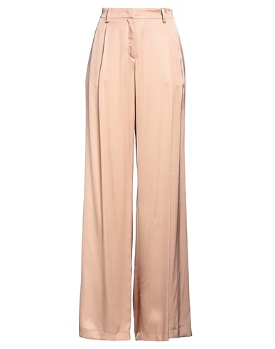 N°21 Casual trouser Blush 90% Linen, 10% Polyamide