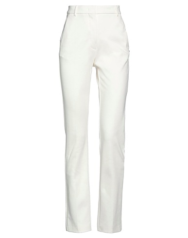 SPORTMAX Hosen Cremeweiß 100% Baumwolle