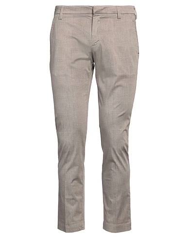 ENTRE AMIS Casual pants Beige 98% Cotton, 2% Elastane