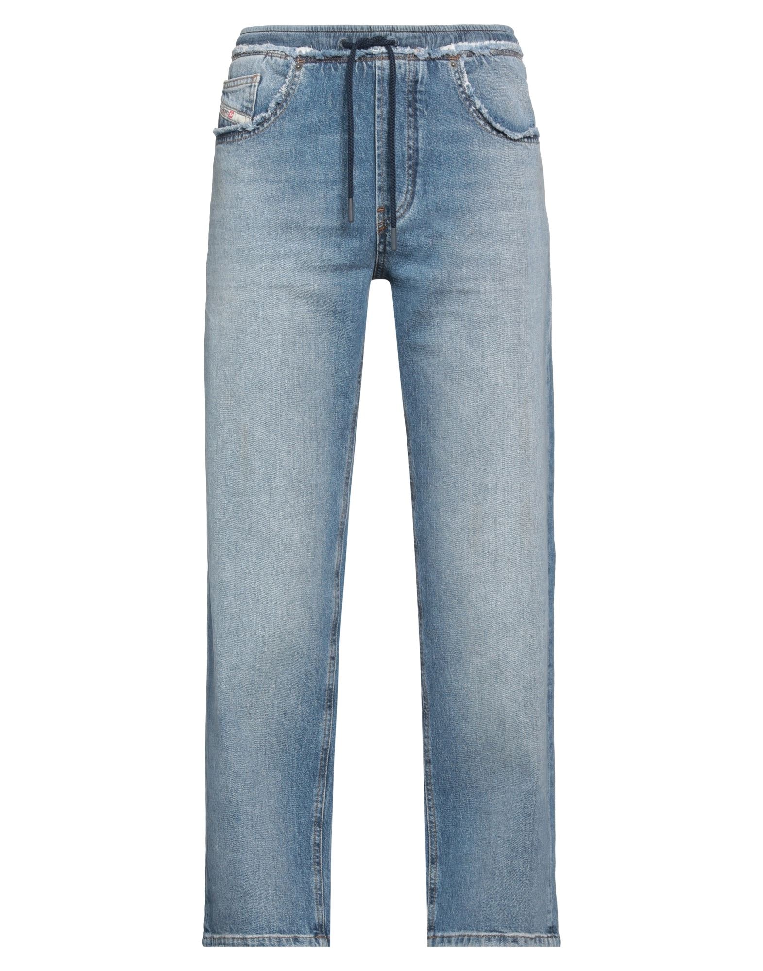 MSGM | Blue Men's Denim Pants | YOOX