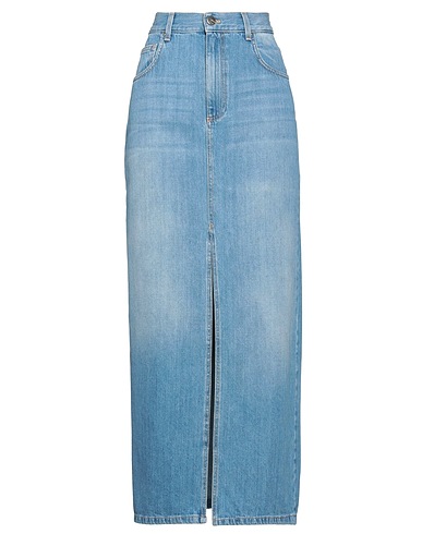 KOCCA Denim skirt Blue 100% Cotton