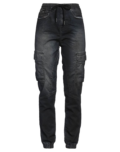DIESEL Denim trousers Blue 52% Lyocell, 48% Cotton