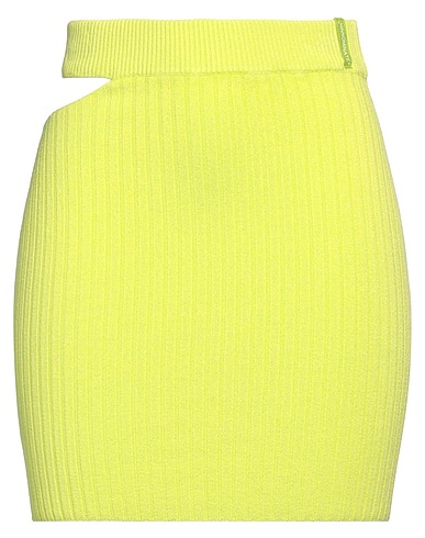 HINNOMINATE Minirock Limettengrün 98% Viskose, 2% Elastan