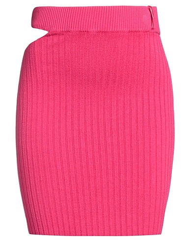 HINNOMINATE Mini skirt Fuchsia 98% Viscose, 2% Elastane