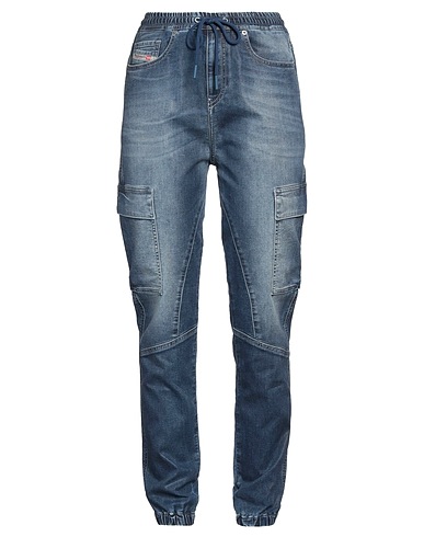 DIESEL Denim trousers Blue 90% Cotton, 8% Polyester, 2% Elastane