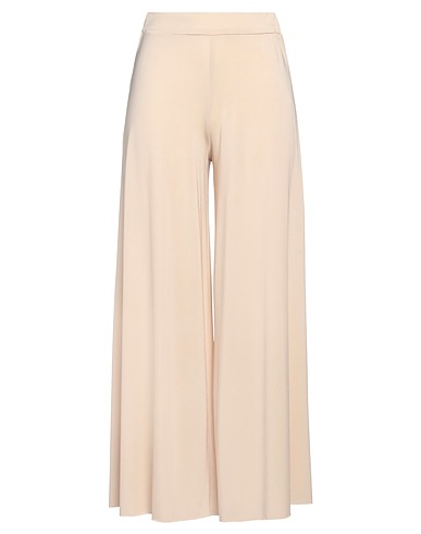 KAOS Casual trouser Ivory 75% Acetate, 18% Polyamide, 7% Elastane