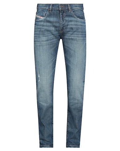 DIESEL Pantaloni jeans Blu 93% Cotone, 5% Elastomultiestere, 2% Elastan