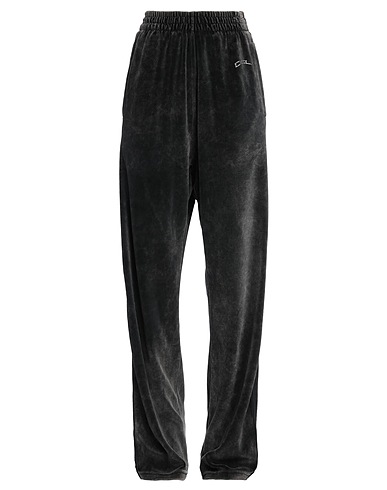 DIESEL パンツ チャコール コットン 82% / ナイロン 18%